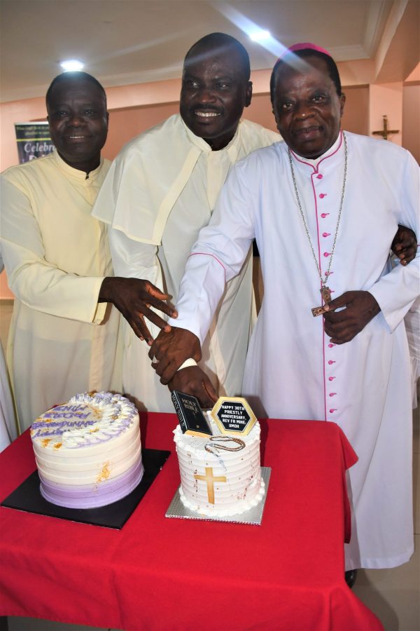 RECOWA President blesses Padre Umoh at 30, CSN Community rejoices